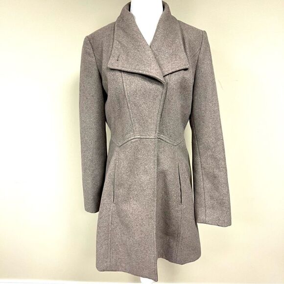 Merona beige/oatmeal color wool blend jacket size S/P - Picture 1 of 12